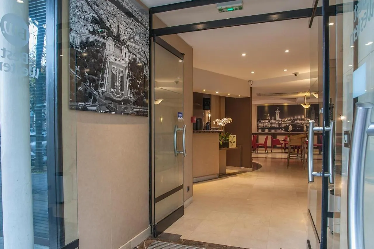 Hotel Best Western Au Trocadero Paříž