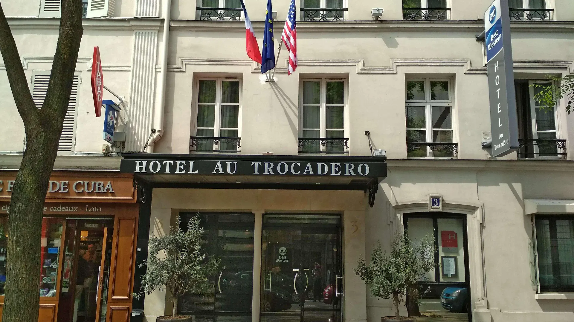 *** Hotel Best Western Au Trocadéro París Francia